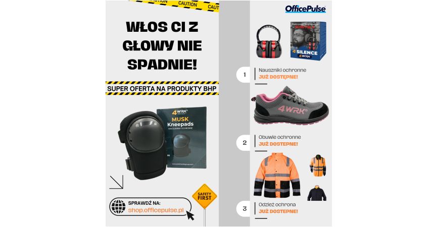 Dla Waszej wygody rozszerzamy portfolio produktów BHP!