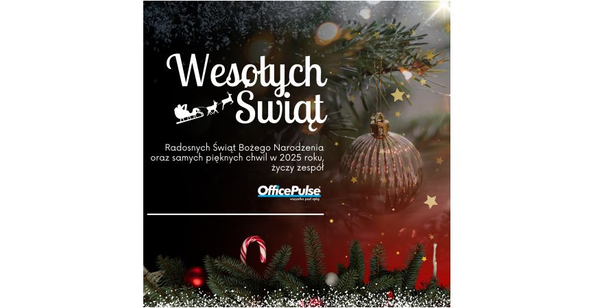 Życzenia świąteczne dla naszych klientów :)