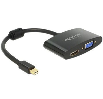 Adapter DISPLAYPORT MINI(M) 1.1-HDMI(F)+VGA