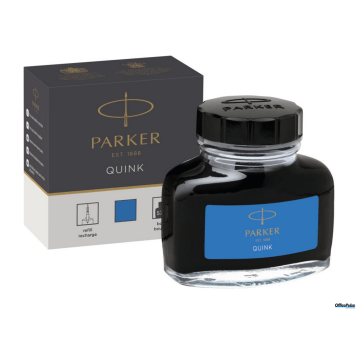 Atrament QUINK w butelce (57 ml) niebieski zmywaln
