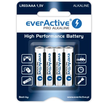 Bateria alkaliczna EVERACTIVE Pro Alkaline AAA/LR0