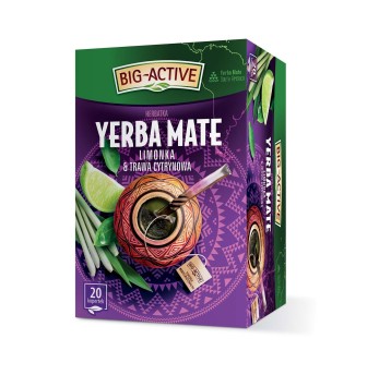 Big-Active Yerba Mate Limonka & Trawa Cytr.