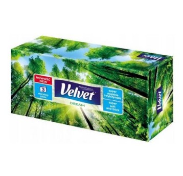 Chusteczki 3w DREAM Velvet, 90 szt. 61250223