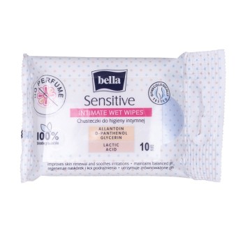 Chusteczki do higieny intymnej BELLA, 10 szt.