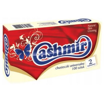 Chusteczki higieniczne 100 box 217737 CASHMIR