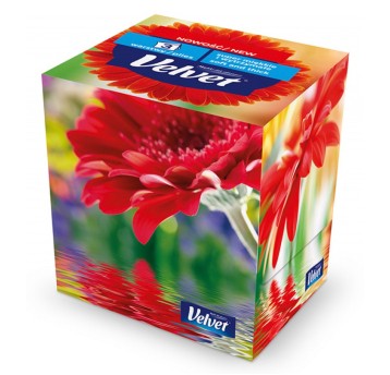 Chusteczki kosmetyczne celulozowe VELVET Cube Styl