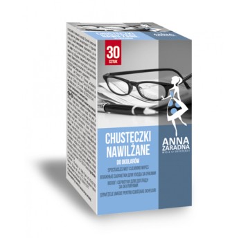 Chusteczki nawilżane ANNA ZARADNA, do okularów, 3