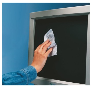 Chusteczki wilgotne i suche do ekranów ESSELTE DA