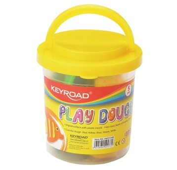 Ciastolina KEYROAD, 5szt., z foremkami, mix kolor