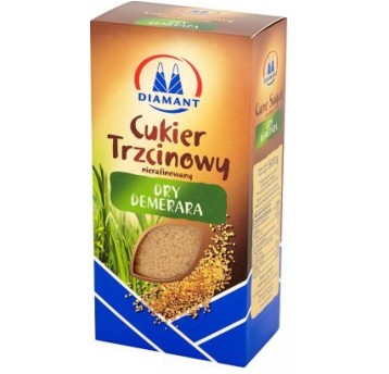 Cukier DIAMANT, trzcinowy, gruby, 0,5 kg
