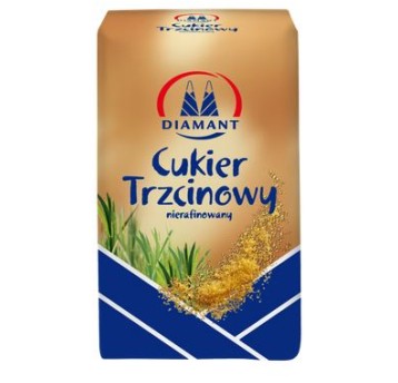 Cukier DIAMANT trzcinowy sypki 1kg