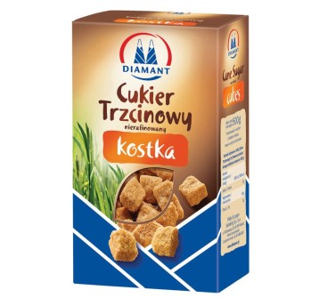 Cukier trzcinowy kostka 500g