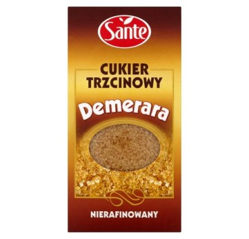 CUKIER TRZCINOWY NIERAFINOWANY 500G SANTE