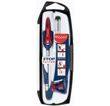 Cyrkiel MAPED STOP system z uniwersalnym uchwytem