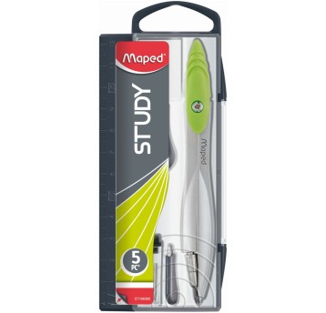 Cyrkiel MAPED STUDY w zestawie 6 elementów 119405