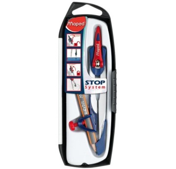 Cyrkiel STOP SYSTEM z ołówkiem 196510 MAPED