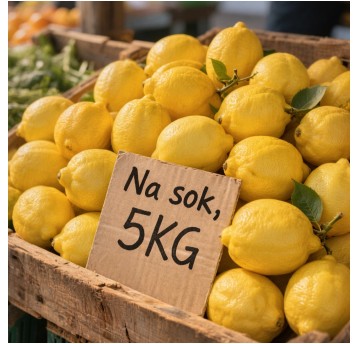 CYTRYNA NA SOK KLASA II 5KG