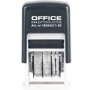 Datownik samotuszujący OFFICE PRODUCTS, z tuszem,