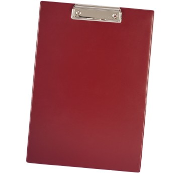 Deska z klipem DATURA A4 czerwona