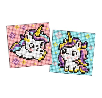 Diamentowa mozaika na magnesie IDEYKA, 9x9 cm