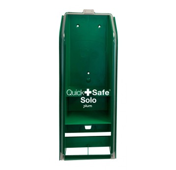 Dozownik PLUM QuickSafe Solo pusty zielony