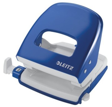 Dziurkacz 5008 LEITZ granatowy 30 kartek duży met