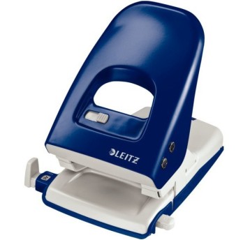 Dziurkacz 5138 LEITZ niebieski 40 kartek duży met