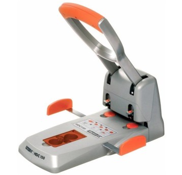 Dziurkacz HDC150/2 srebrno-pomarańczowy 150 karte