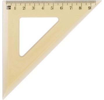 Ekierka szkolna GRAND GR854 45/10cm 130-1501