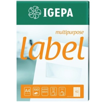 Etykieta samoprzylepna 38.1x21.2mm (100sztuk) CON