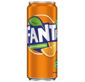 FANTA 330ML ORANGE PU