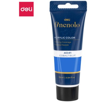 Farba akrylowa FINENOLO 75ml kobalt EC75-CB DELI