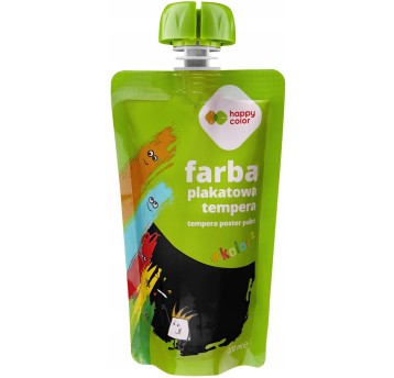 Farba plakatowa tempera czarna 100ml HA 3310 0100-