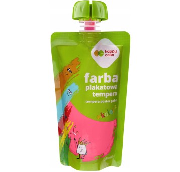 Farba plakatowa tempera różowa 100ml HA 3310 0100-