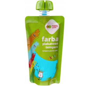 Farba plakatowa tempera turkusowa 100ml HA 3310 01