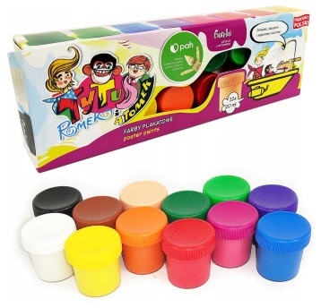 Farby plakatowe 12 kolorów Tytus Romek i A`Tomek 1