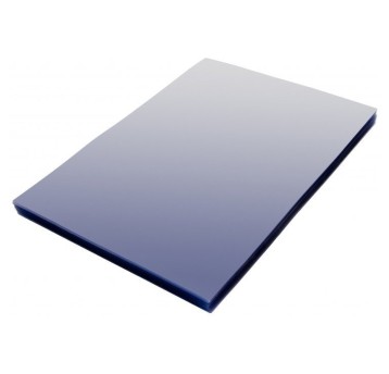 Folia do bindowania A4 DATURA niebieska przezrocz