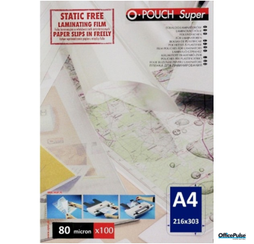 Folia do laminacji PouchSuper A4 80mic (100)