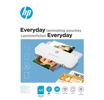Folie laminacyjne HP EVERYDAY, A5, 80 mic, 25 szt.