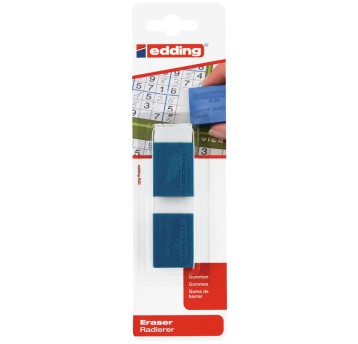 Gumka do wymazywania e-R20 EDDING, 2 szt., blister