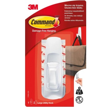 Hak wielokrotnego użytku COMMAND™ (17003 PL), duż