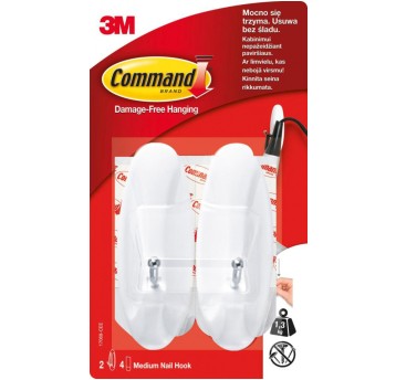 Haki wielokrotnego użytku COMMAND™ (17068 PL), z m