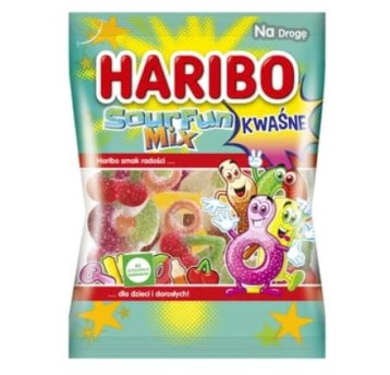 HARIBO SOURFUN MIX KWAŚNE 160G