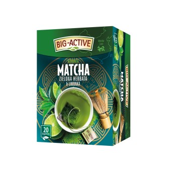Herbata Big-Active Zielona Matcha i limonka
