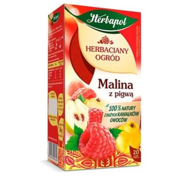 Herbata HERBAPOL malina z pigwą 20t