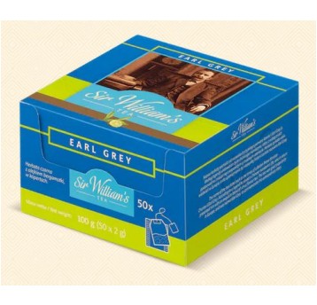 Herbata Sir Williams EARL GREY - saszetki, 50szt.