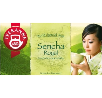 Herbata TEEKANNE GREEN World Sencha Royal 20szt