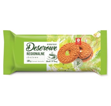 Herbatniki Regionalne zbożowe 180 g - Cukry Nyskie
