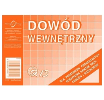 K-13 Dowód wewnętrzny A6 MICHALCZYK&PROKOP