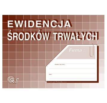 K-8 Ewidencja środków trwałych A5 MICHALCZYK&PROK